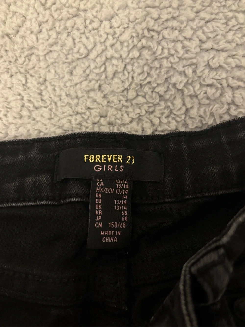 Forever 21 Black Skinny Jeans